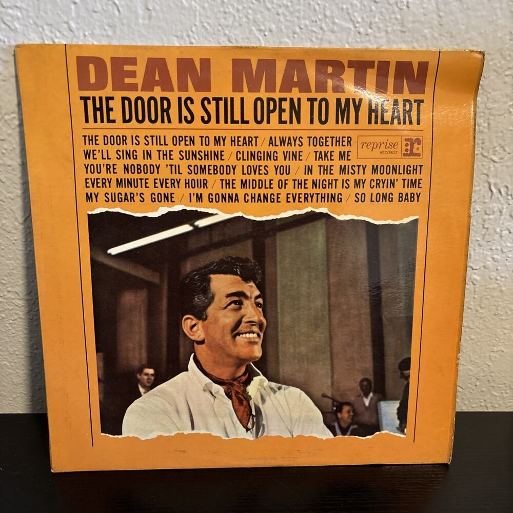 Dean Martin The Door is Still Open To My Heart Vinyl LP 1964 Reprise R-6140